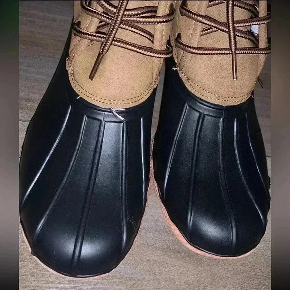 Sperry-Like Rain Boots Size 7 - Picture 5 of 5